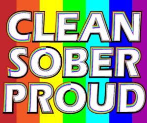 clean sober and proud